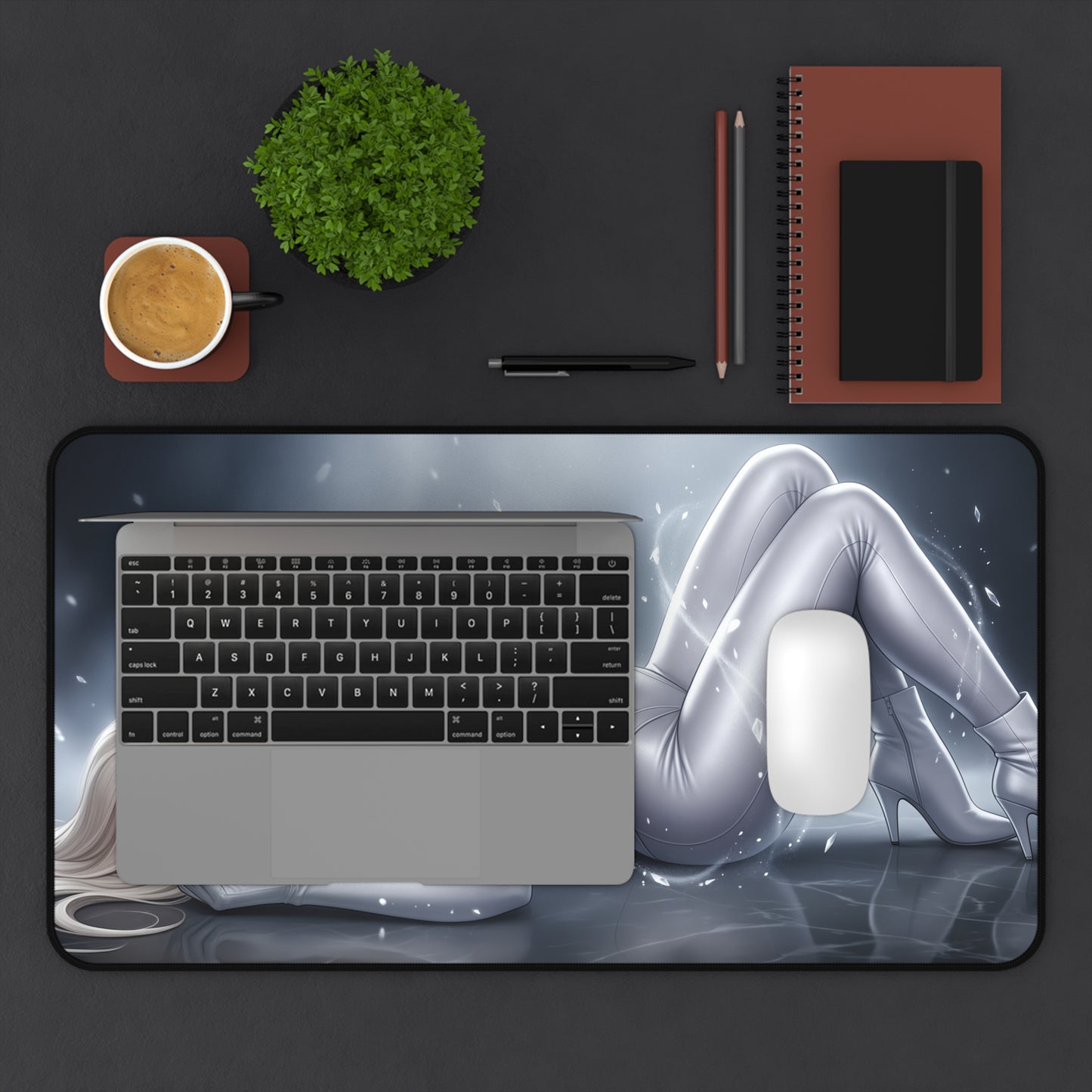 Marvel Mouse Pad, Emma Frost Desk Mat, Large Desk Pad