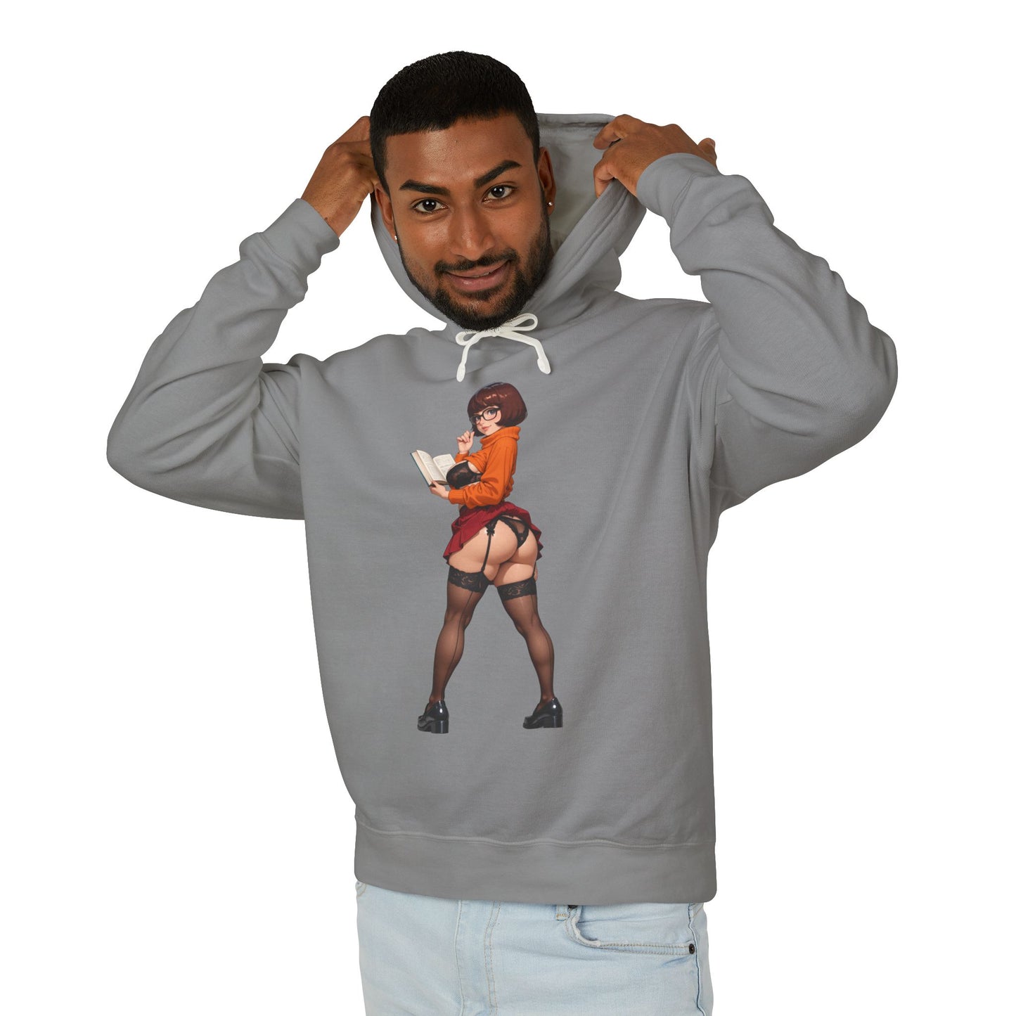 Velma-Hoodie | Niedlicher Cartoon-Hoodie | Anime-Pullover mit mysteriösem Mädchen