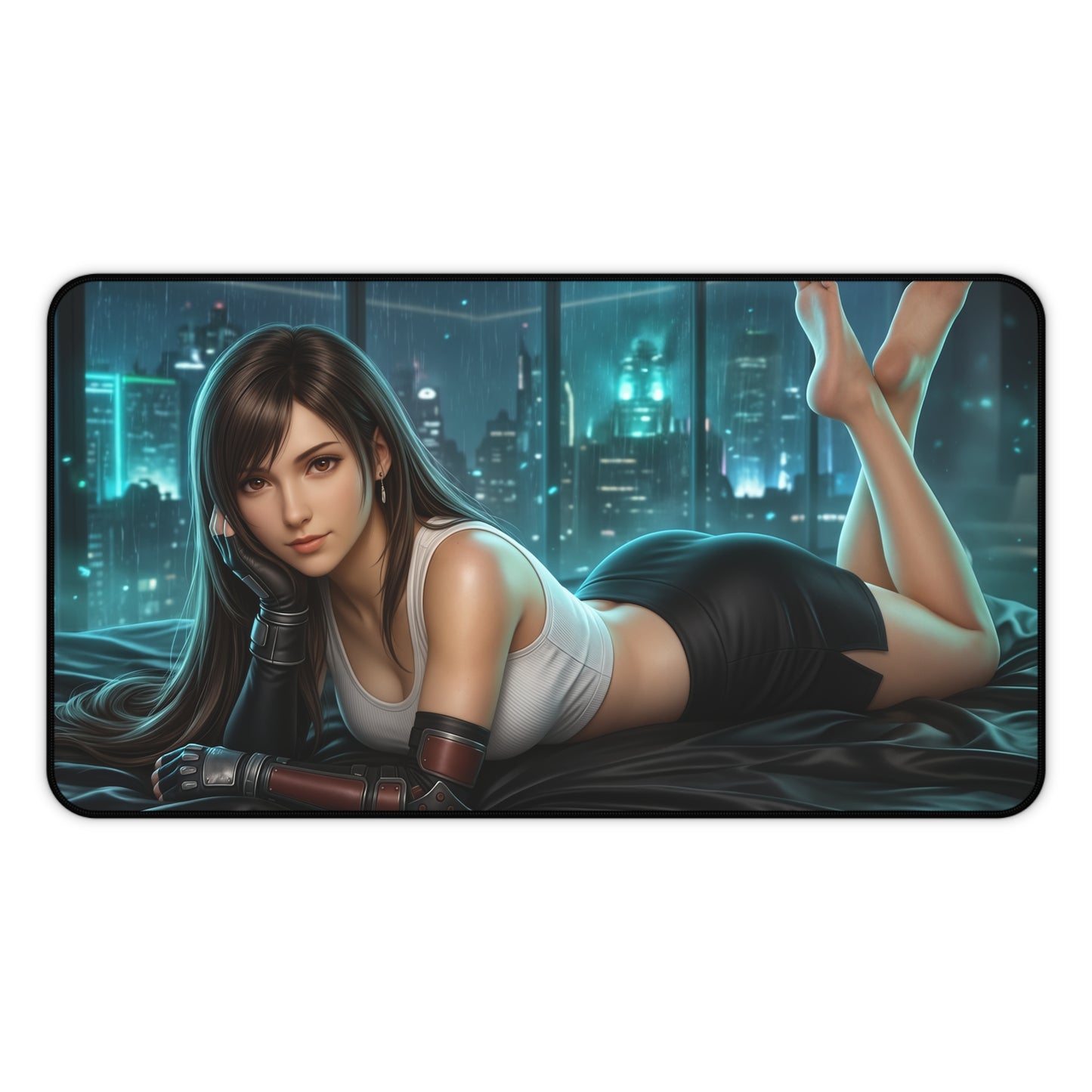 Final Fantasy Mouse Pad, Tifa Desk Mat, Anime Decor XXL