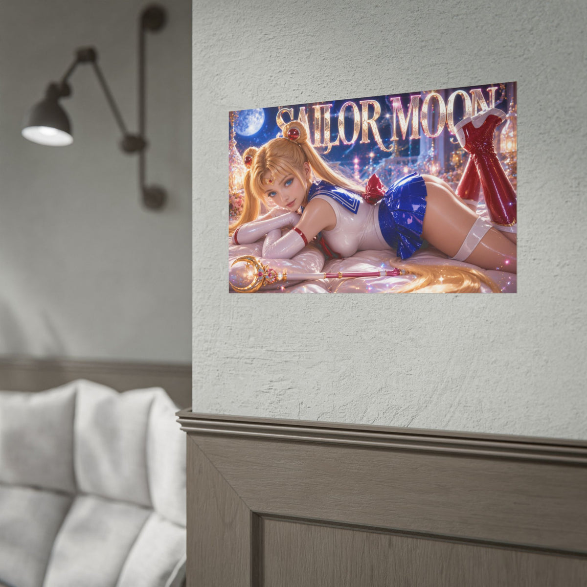 Sailor Moon Character Poster Sailor Moon Anime Wall Decor Collectible Art Print