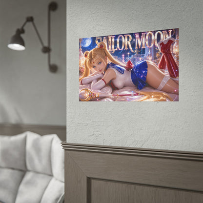 Sailor Moon Character Poster Sailor Moon Anime Wall Decor Collectible Art Print
