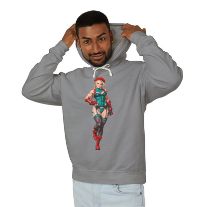 Cammy White Hoodie | Street Fighter Gamer Hoodie | Anime Waifu Grafik-Pullover