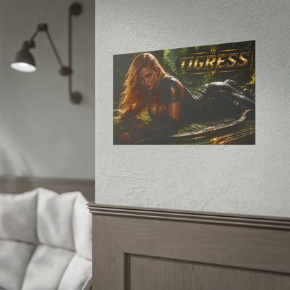 Tigress Wall Art Poster Comic Room Decor Collectible Character Print