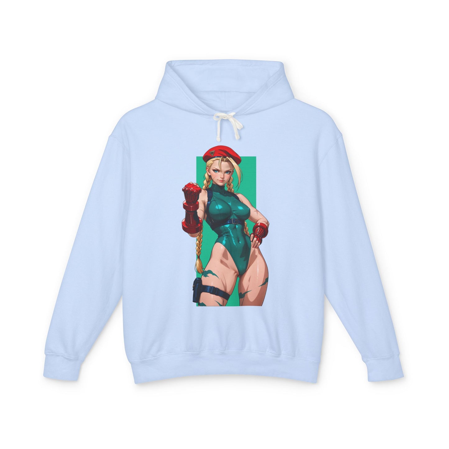 Cammy White Hoodie | Street Fighter Hoodie | Anime Fighter Girl Pullover