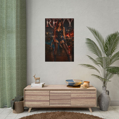 Anime Wall Art Revy Black Lagoon Poster Otaku Room Decor Collector Gift Print