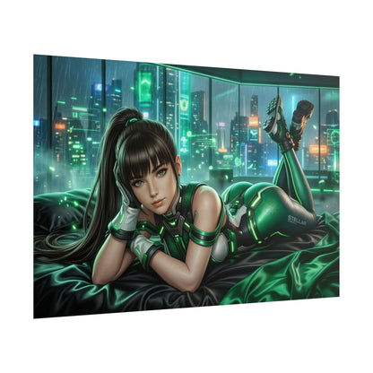 Eve Stellar Blade Poster, Sci Fi Wall Art, Gaming Print Decor