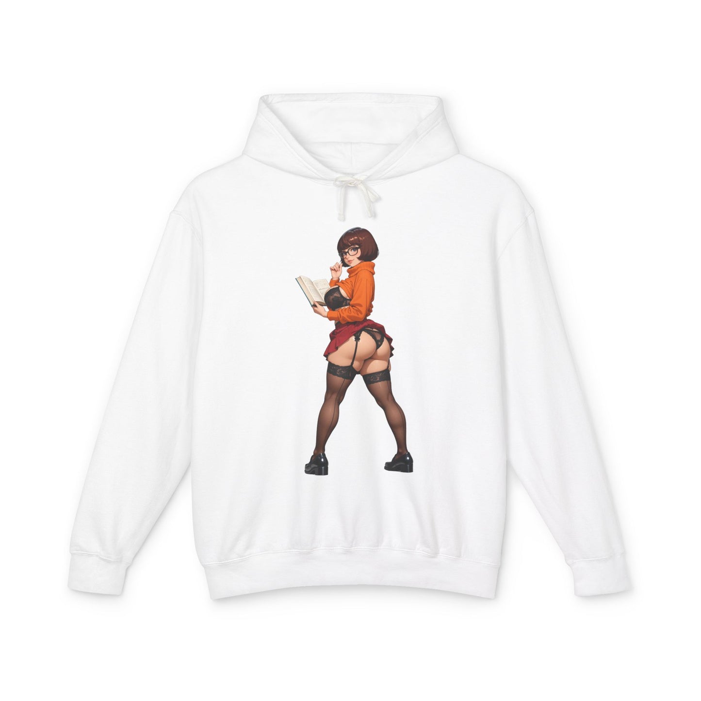 Velma-Hoodie | Niedlicher Cartoon-Hoodie | Anime-Pullover mit mysteriösem Mädchen