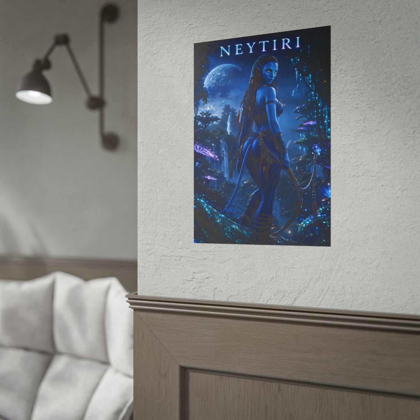 Avatar Neytiri Poster Pandora Wall Art Movie Print Decor