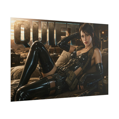 Quiet Metal Gear Wall Art Poster Gaming Decor Collectible Gamer Gift