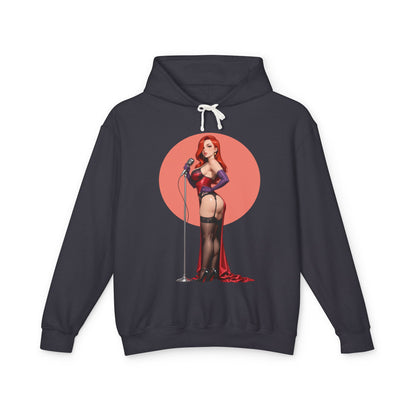 Худі з Джессікою Реббіт | Худі з мультяшним іконою | Сексуальний пуловер у стилі пін-ап