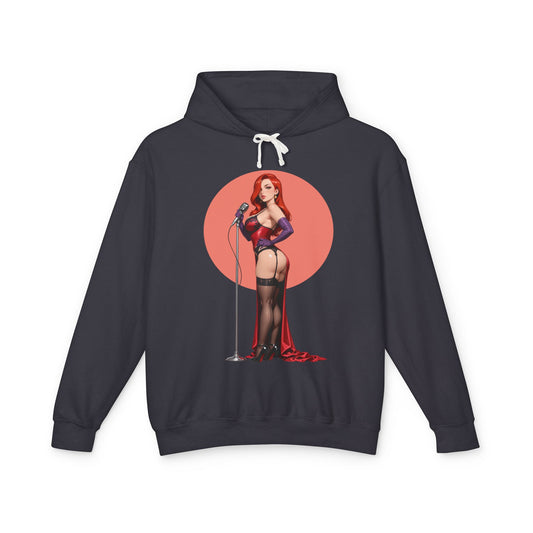 Худі з Джессікою Реббіт | Худі з мультяшним іконою | Сексуальний пуловер у стилі пін-ап