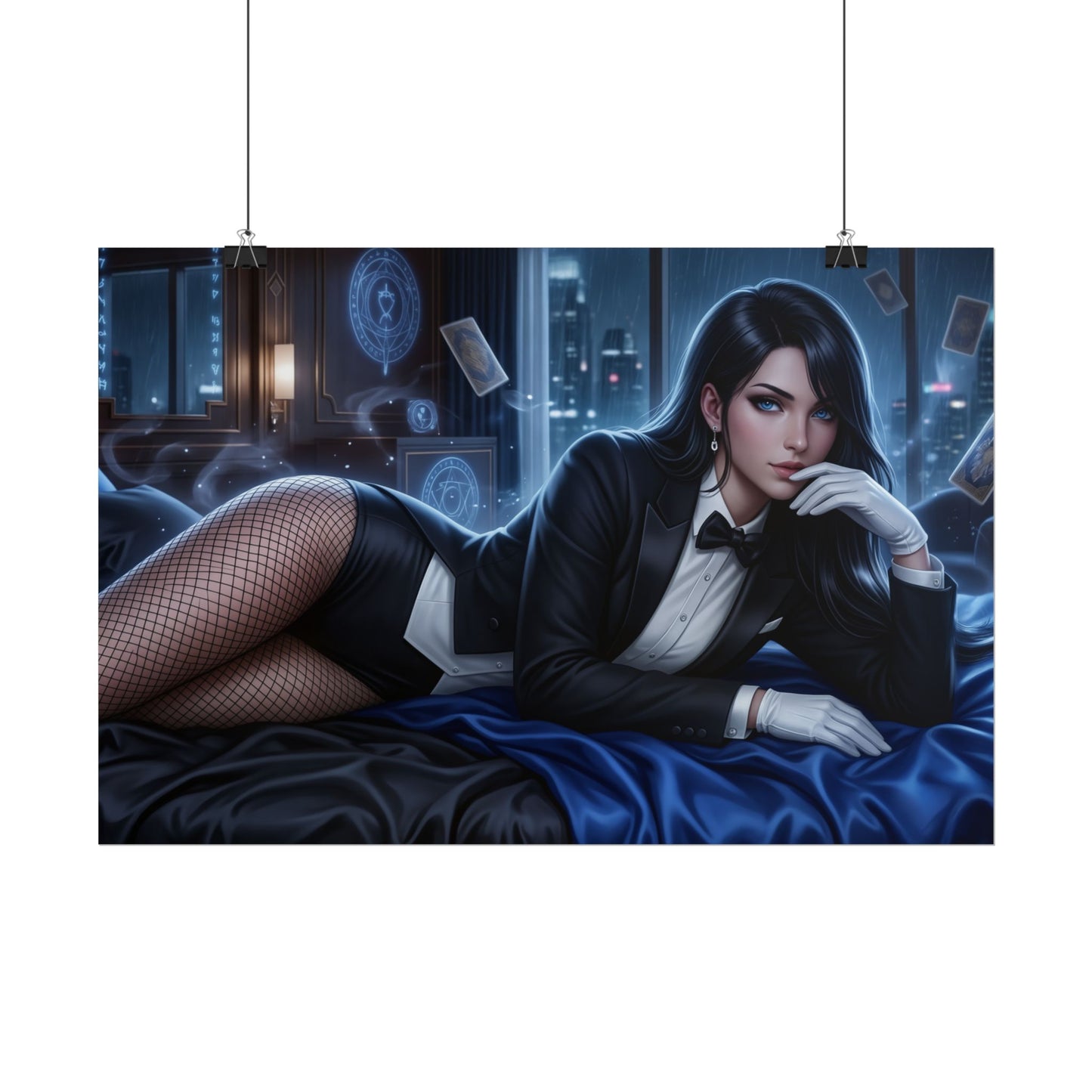 Zatanna Poster, DC Comics Wall Art, Fantasy Print, Gamer Decor