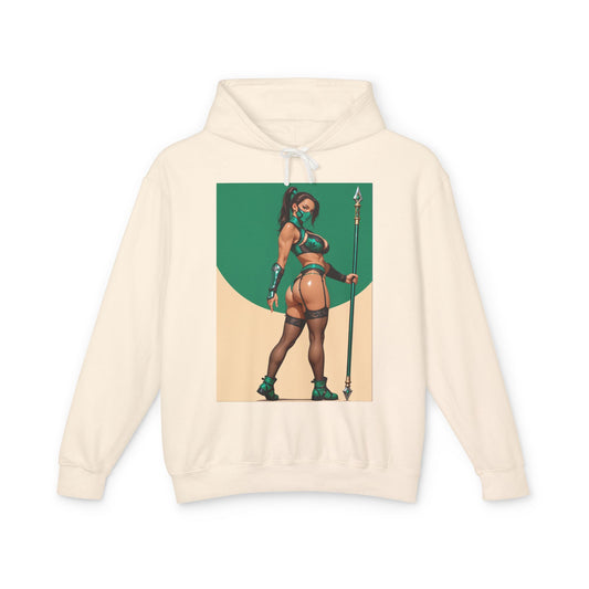 Jade Hoodie | Mortal Kombat Hoodie | Ninja Assassin Gamer Pullover