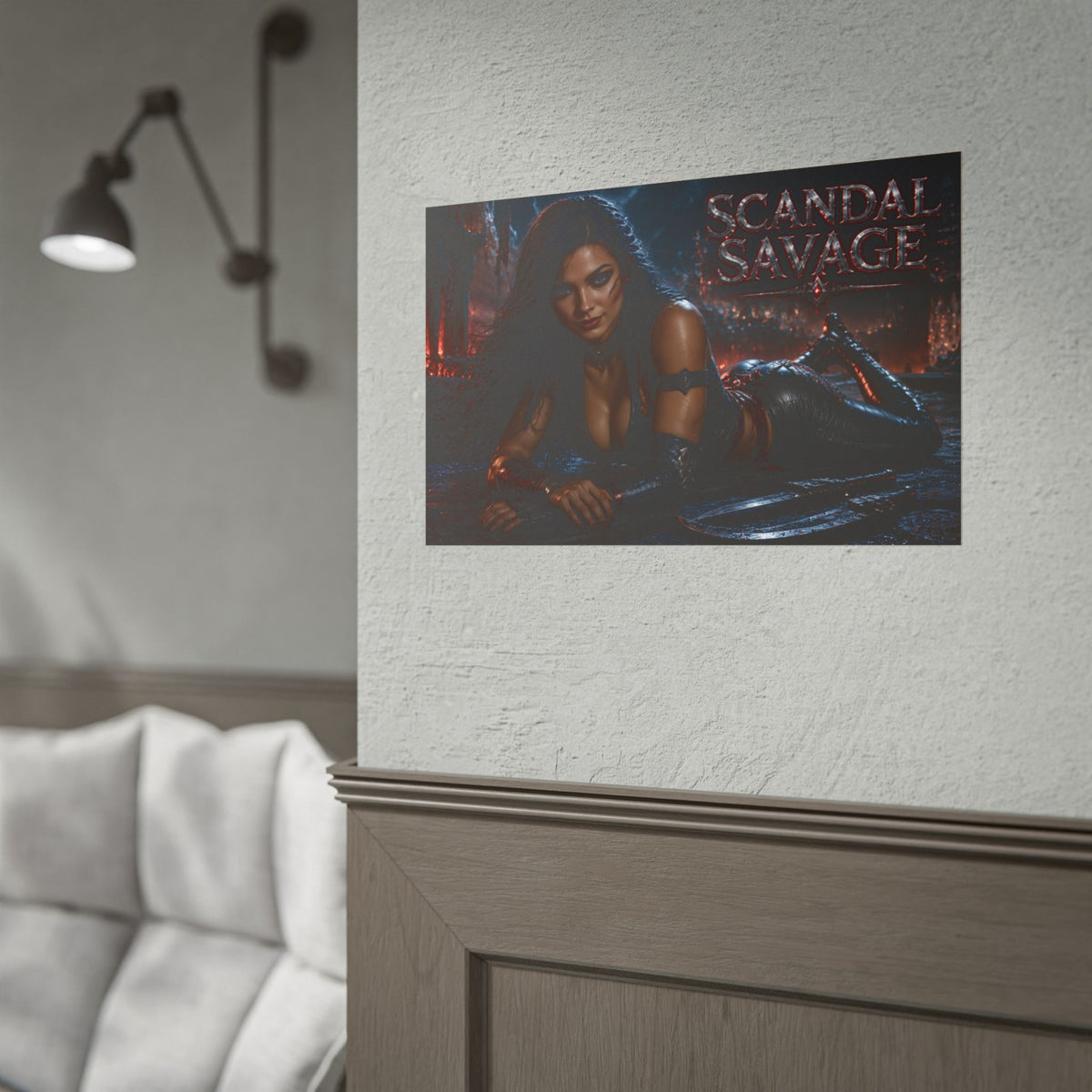 Scandal Savage Character Poster Comic Style Wall Decor Bedroom Collector Gift