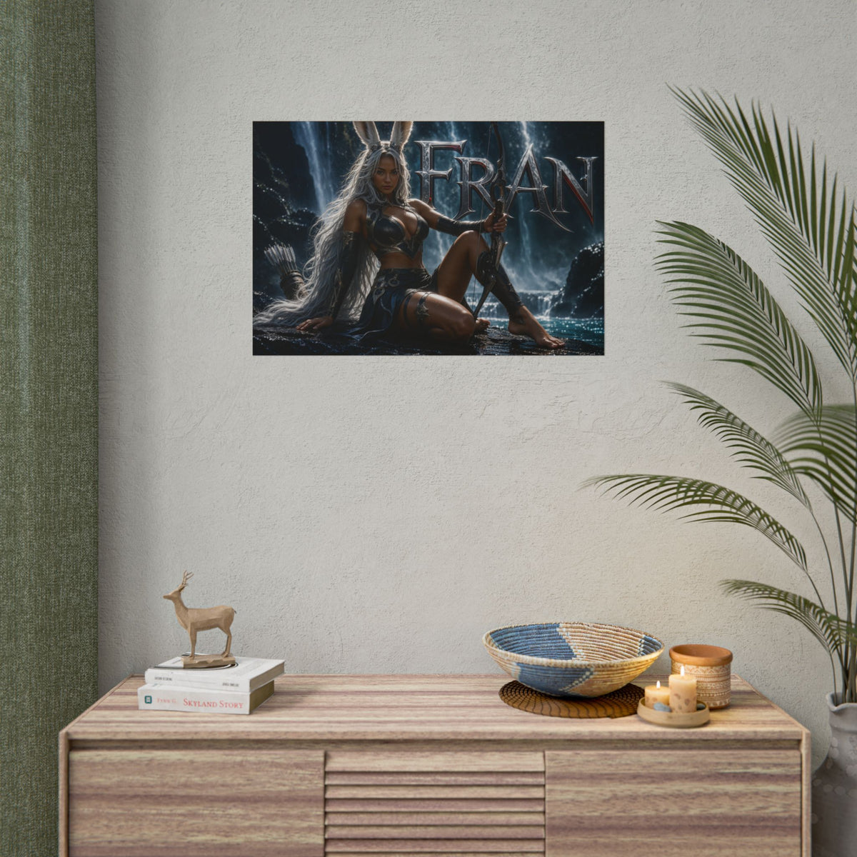 Fran Fantasy Poster Character Wall Art Bedroom Decor Collectible Print
