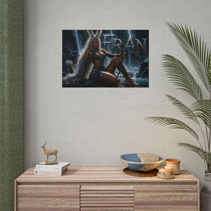Fran Fantasy Poster Character Wall Art Bedroom Decor Collectible Print
