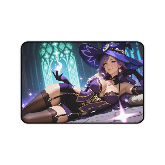 Lisa Minci Mouse Pad – Genshin Impact Anime Gaming Mouse Pad, Desk Setup