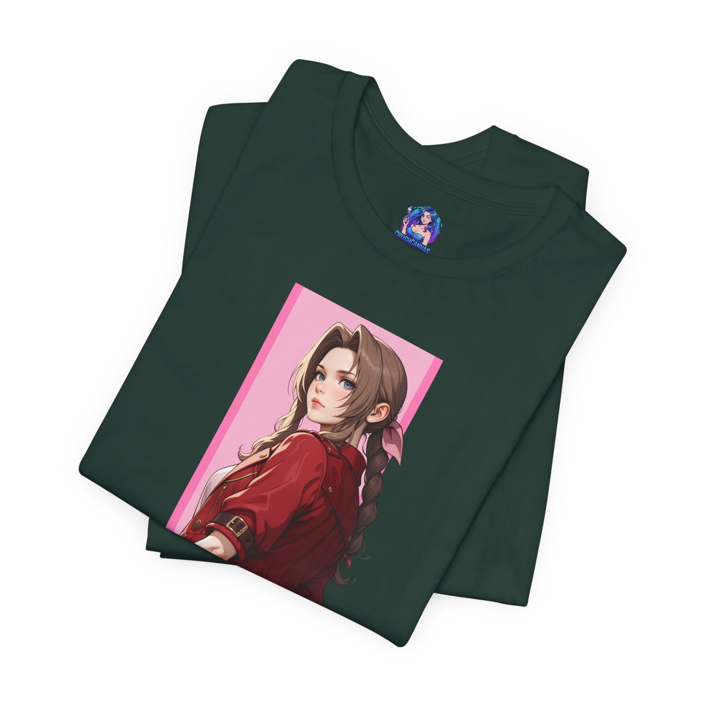 Aerith Gainsborough T-Shirt | Final Fantasy VII Tee for Gamers & Anime Fans