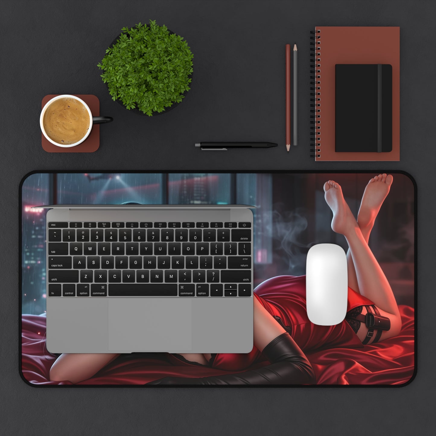 Resident Evil Mouse Pad, Ada Wong Desk Mat, Large Desk Pad