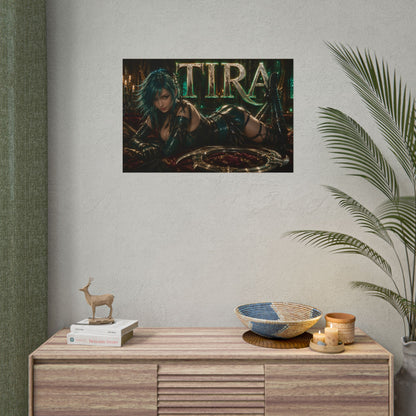 Gaming Wall Art Tira Soulcalibur Poster Game Room Decor Gamer Gift Print