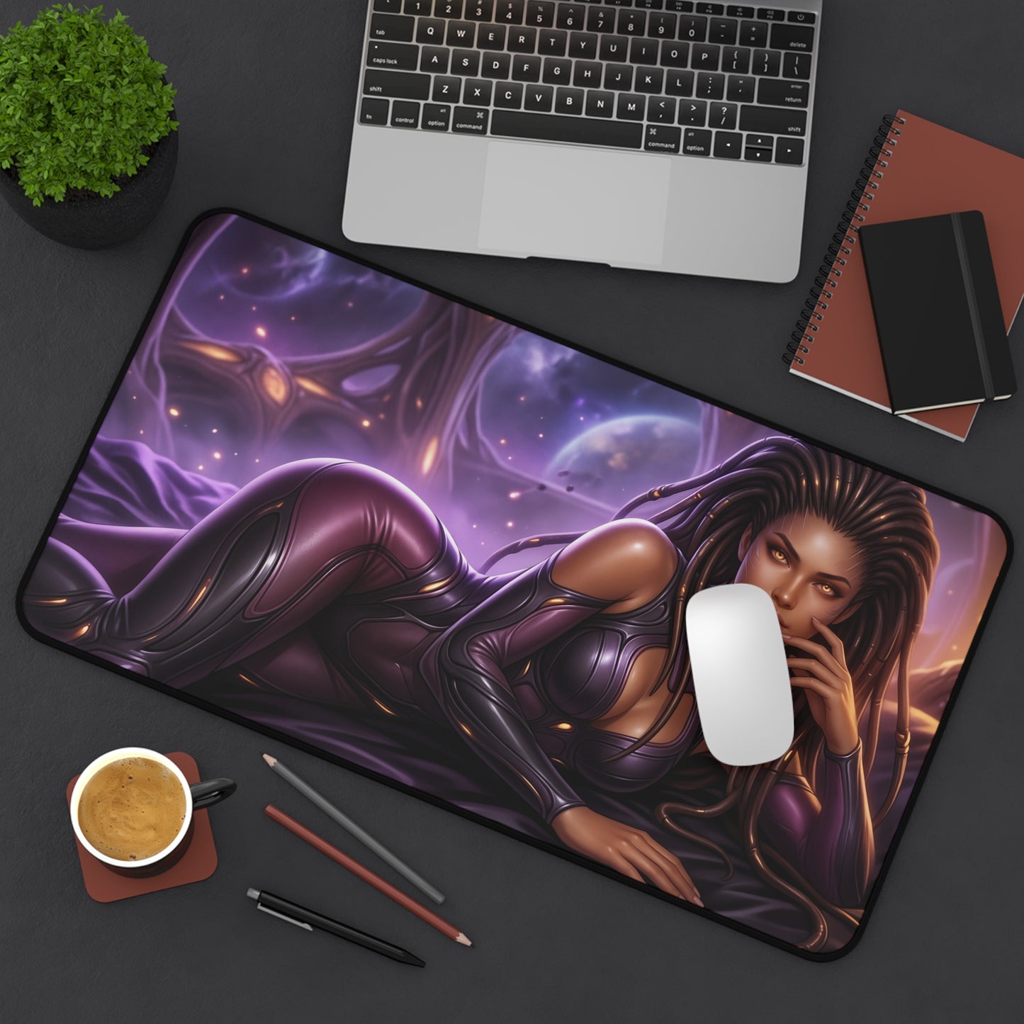 StarCraft Mouse Pad, Sarah Kerrigan Desk Mat, Gamer Gift