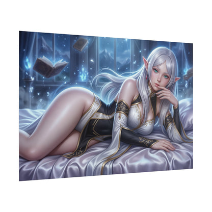 Frieren Poster, Anime Wall Art, Fantasy Anime Print, Room Decor