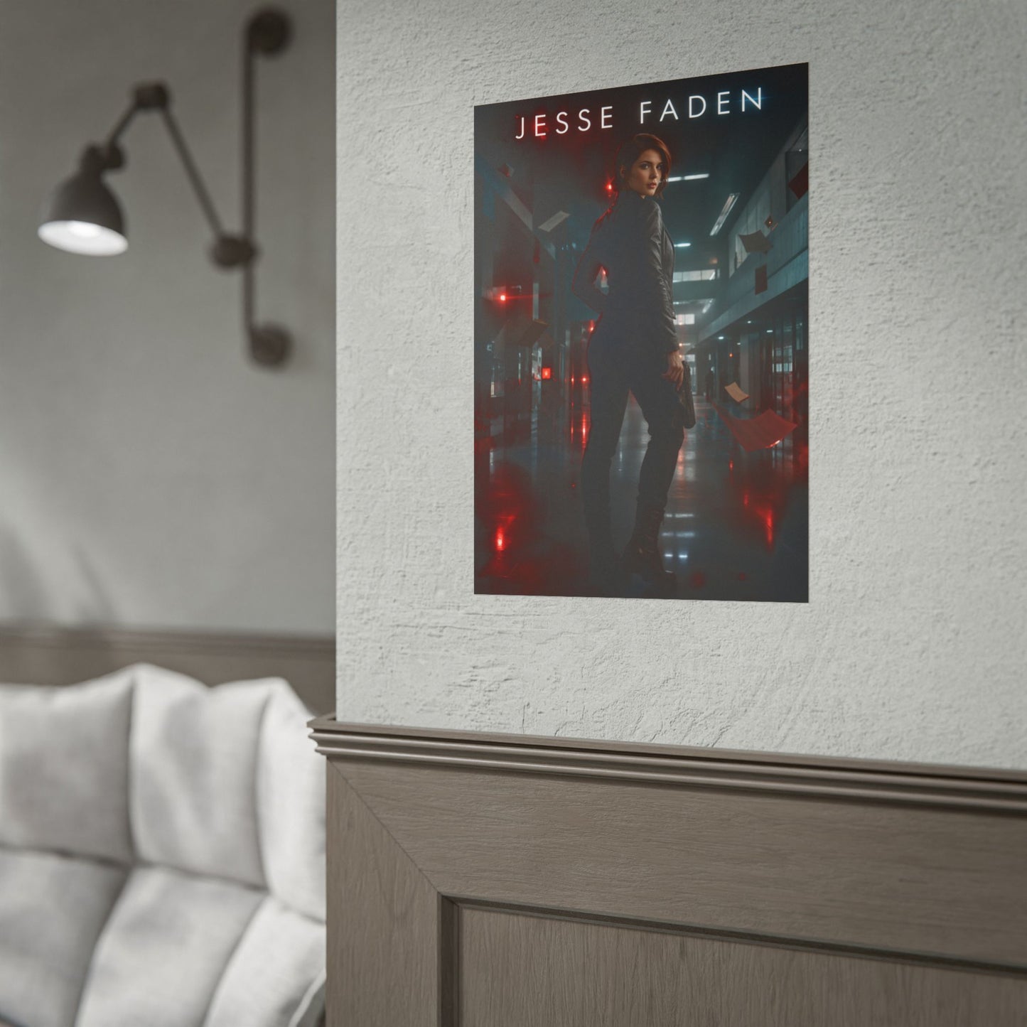 Jesse Faden Control Game Poster Gaming Wall Art Print Decor