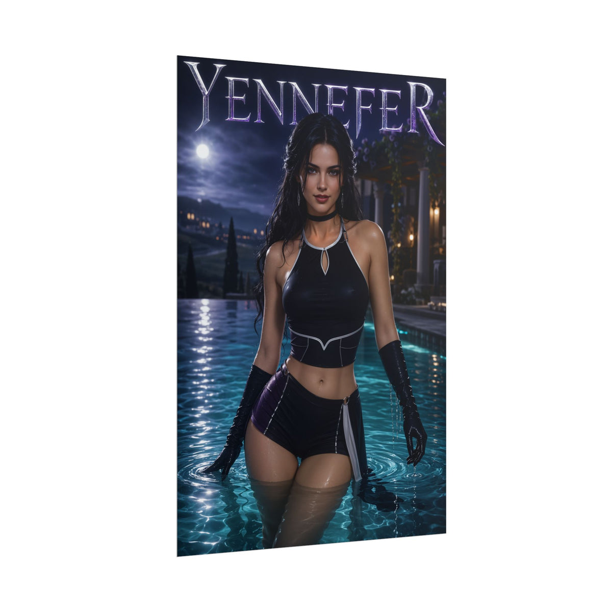 Fantasy Wall Art Yennefer The Witcher Poster Room Decor Collector Gift Art Print