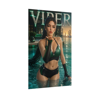 Gaming Wall Art Viper Valorant Poster Bedroom Game Room Decor Art Print