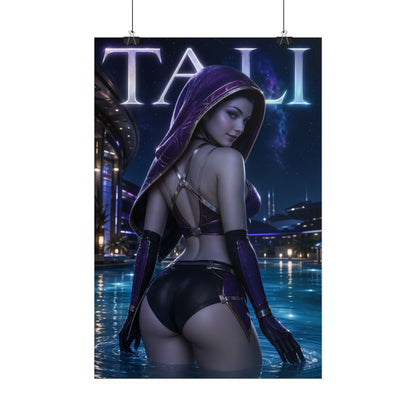 Gaming Wall Art Tali Mass Effect Poster Bedroom Game Room Decor Art Print