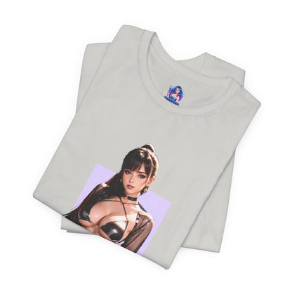 Eve Stellar Blade Grafik-T-Shirt | Sci-Fi-Kampfheldinnen-T-Shirt für Gamer | Anime-Heldin-Shirt