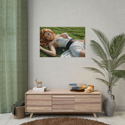 Tsunade-Anime-Poster | Waifu-Wandbild für Ninja-Fantasy-Zimmer