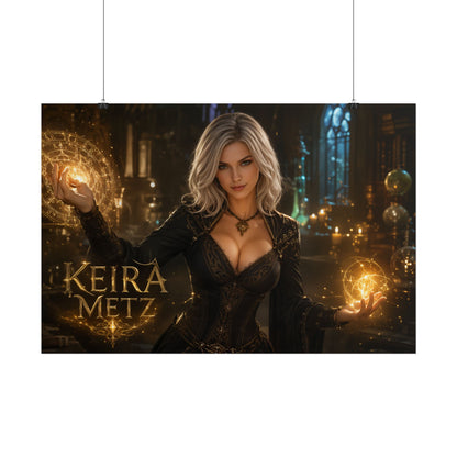 Keira Metz Character Poster The Witcher Fantasy Room Wall Decor Collectible Art