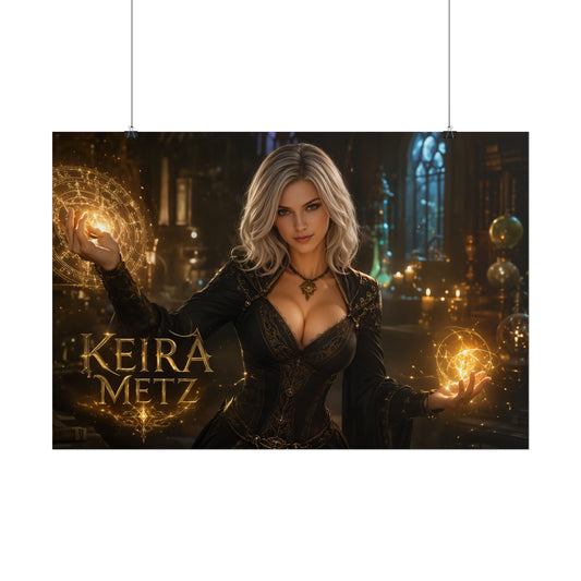 Keira Metz Character Poster The Witcher Fantasy Room Wall Decor Collectible Art