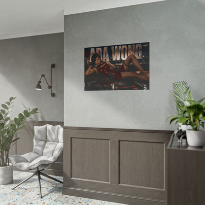 Ada Wong Resident Evil Poster Gaming Wall Art Gamer Room Decor Collectible Print