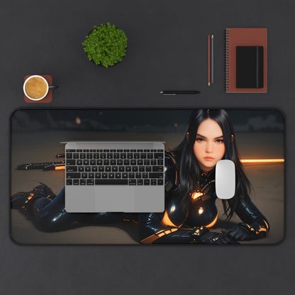Килимок для столу Tachy, килимок для миші Stellar Blade Game Heroin, футуристичний ігровий стіл