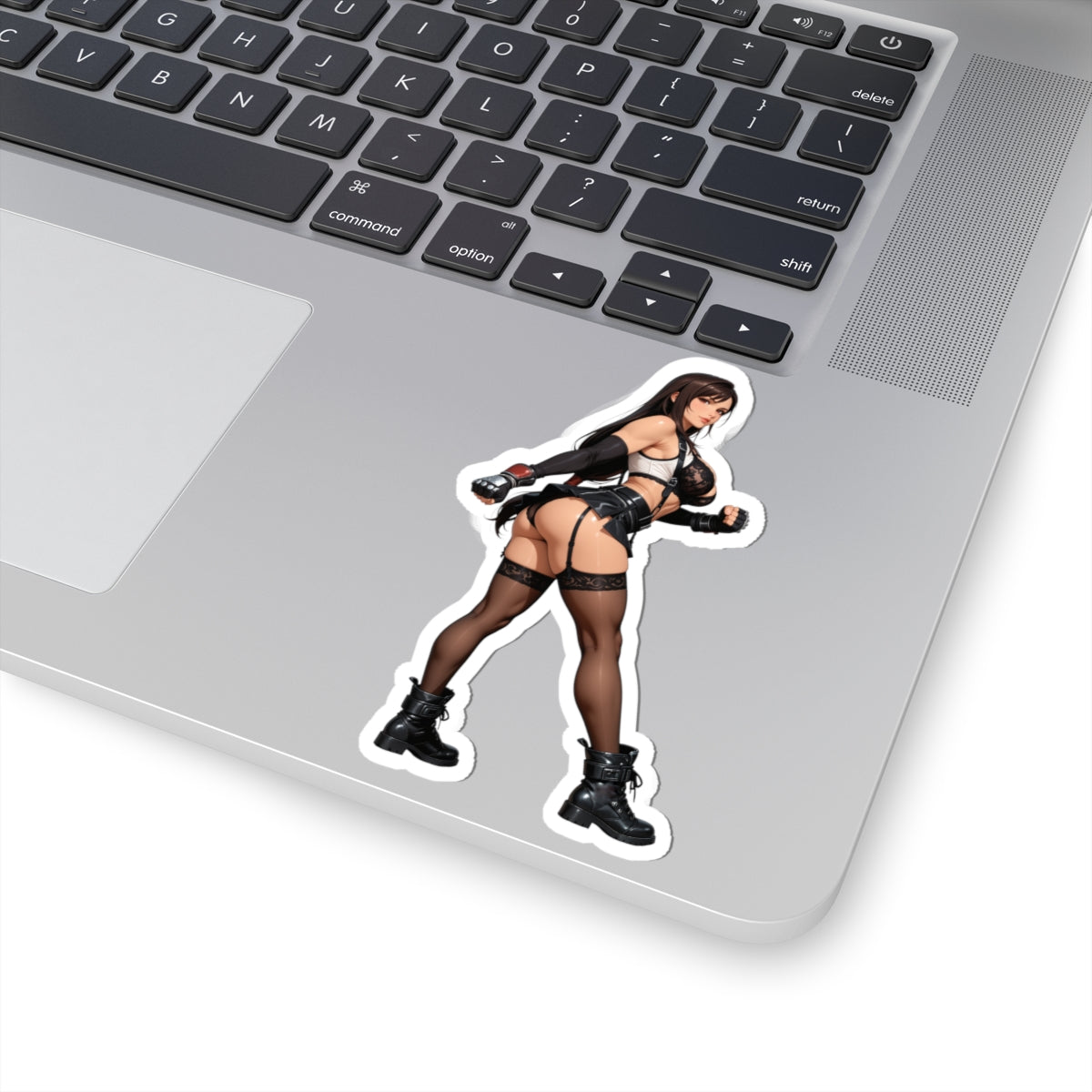 Tifa Lockhart Aufkleber – Fantasy-Heldin Vinyl-Aufkleber für Laptops &amp; Innendekoration