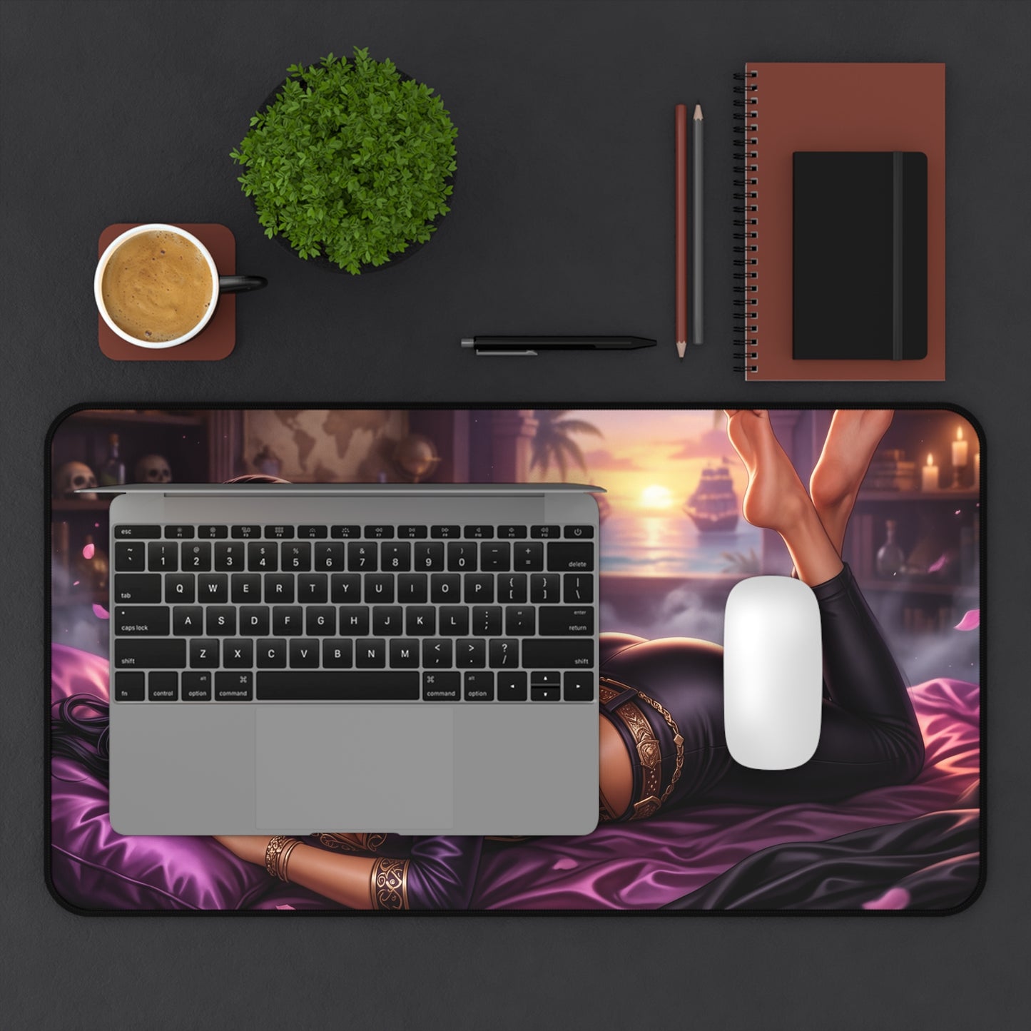One Piece Mouse Pad, Nico Robin Desk Mat, Anime Decor