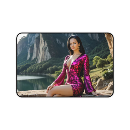 Килимок для миші Boa Hancock Anime, килимок для столу One Piece, великий ігровий килимок для миші