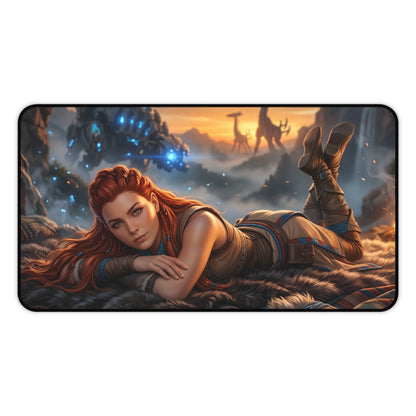 Horizon Mouse Pad, Aloy Desk Mat, Gamer Gift XXL