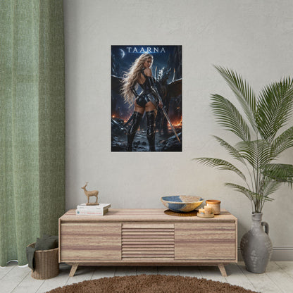 Taarna Heavy Metal Warrior Poster Fantasy Wall Art Print Decor