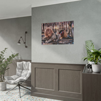 Lightning Poster Gaming Wall Art Gamer Room Decor Collectible Print