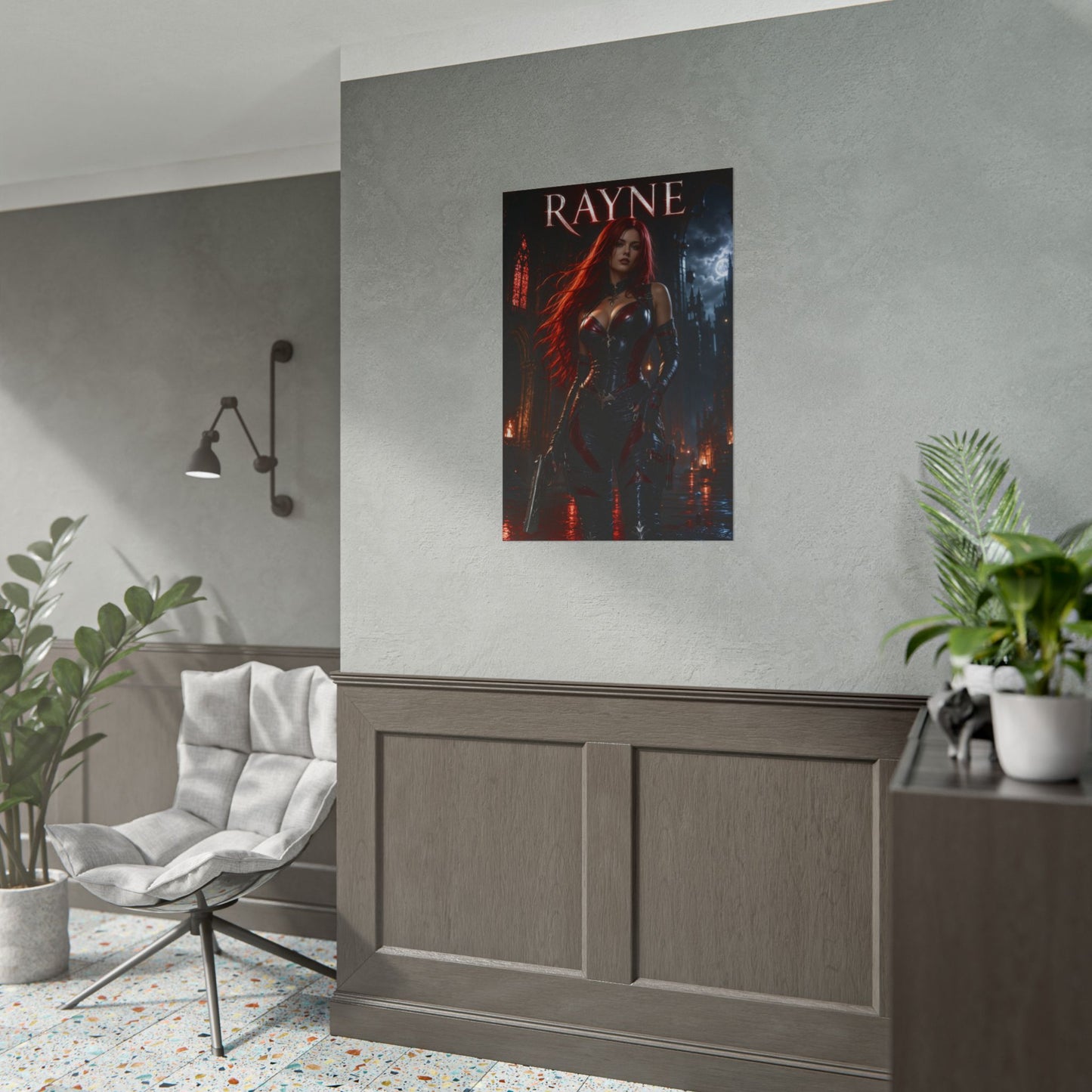 BloodRayne Rayne Poster Vampire Game Wall Art Print Decor