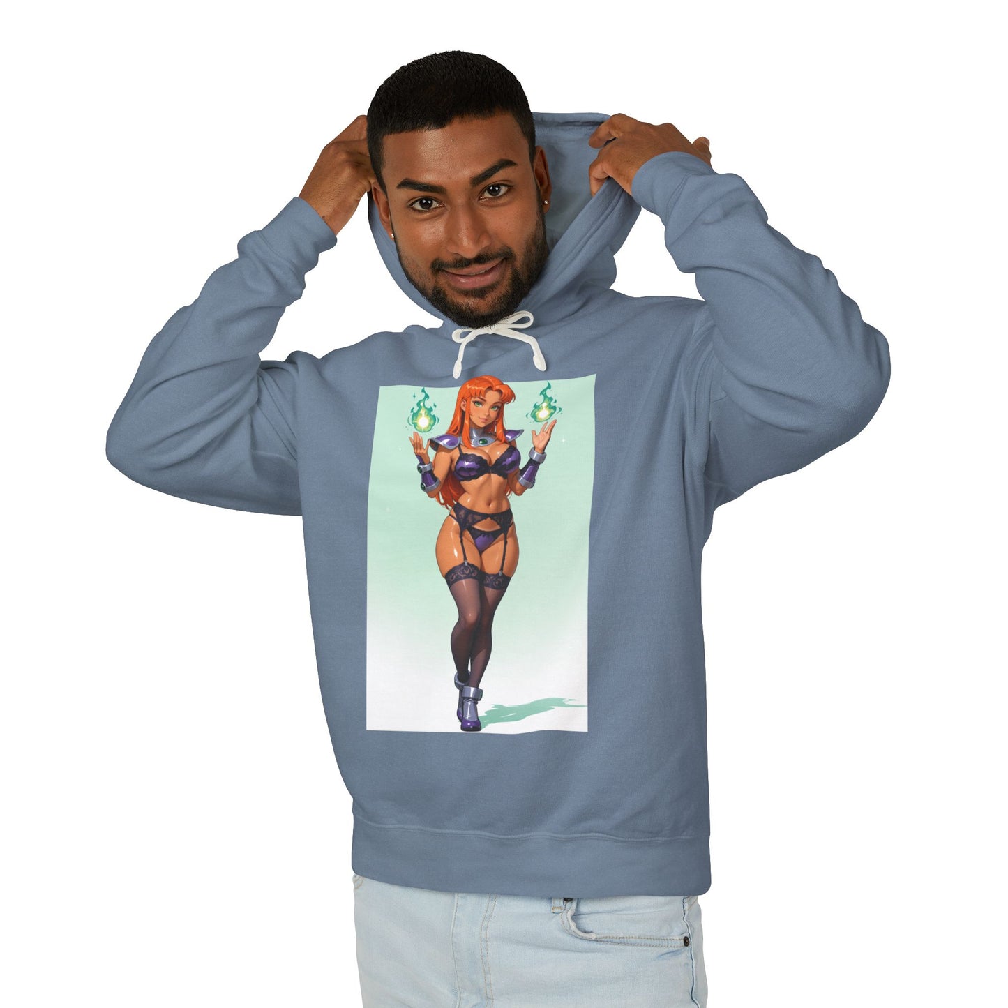 Starfire-Hoodie | Teen Titans-Hoodie | Pullover für kosmische Anime-Heldin