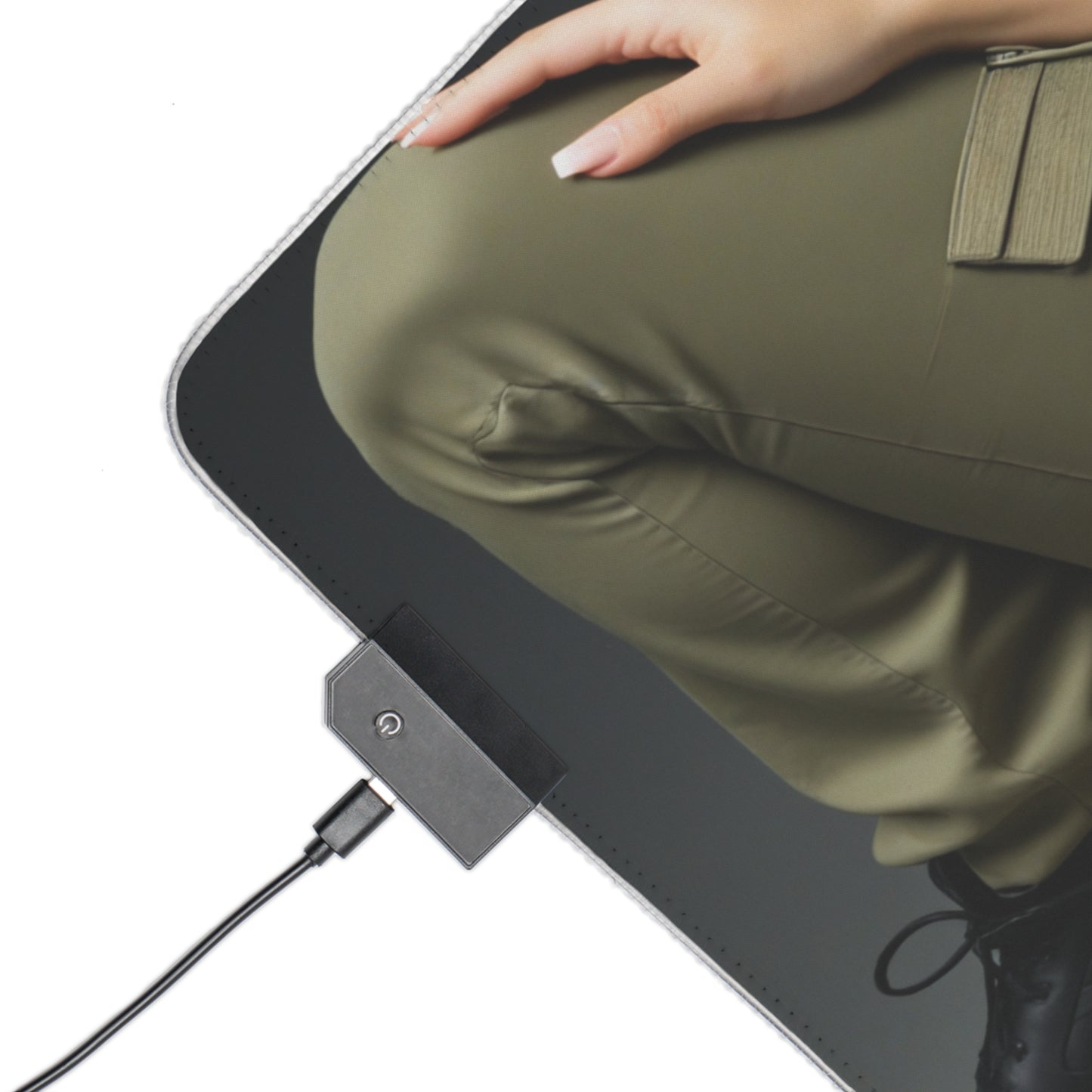 Килимок для столу Sonya Blade – світлодіодний RGB-підсвітлювальний килимок, ігровий комплект із зображенням дівчини з аніме Waifu