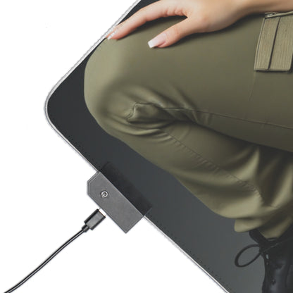 Килимок для столу Sonya Blade – світлодіодний RGB-підсвітлювальний килимок, ігровий комплект із зображенням дівчини з аніме Waifu