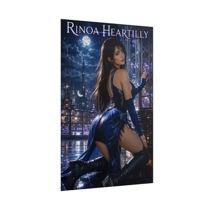 Rinoa Heartilly Poster, Final Fantasy VIII Wall Art, Gaming Print Decor