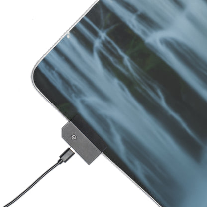 Килимок для столу CC – світлодіодний RGB-підкладка, ігровий комплект із загадковою дівчиною з аніме Вайфу