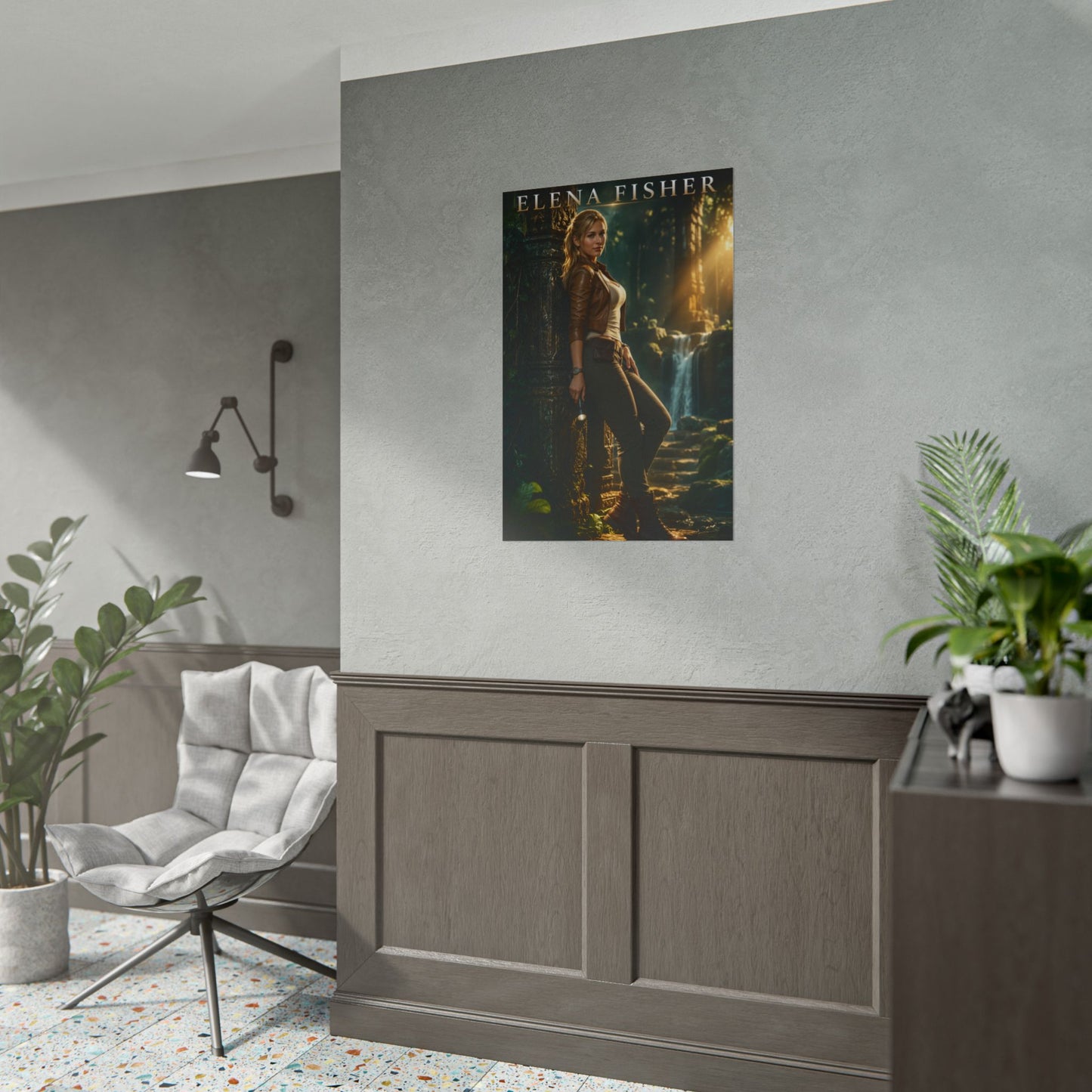 Elena Fisher Uncharted Wall Art Poster Adventure Game Print