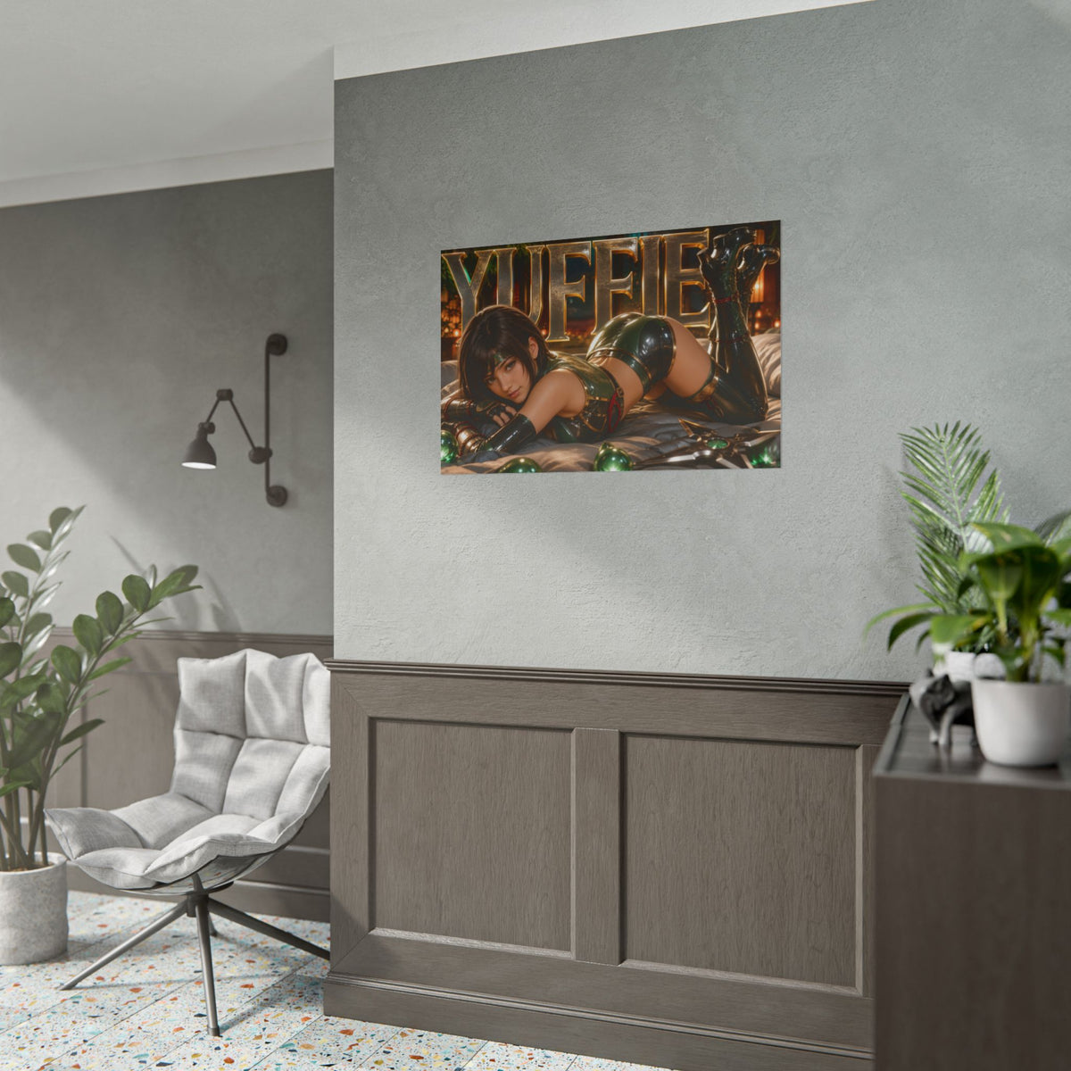 Yuffie Kisaragi Poster Gaming Wall Art Gamer Room Decor Collectible Print